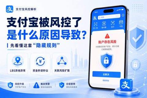 支付宝被风控了是什么原因导致？